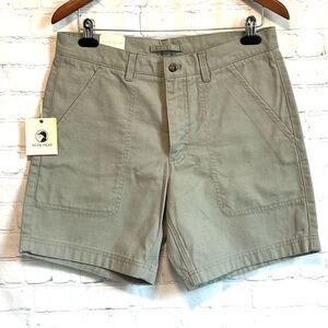 Duck Head Shorts Men's 32” Camp Canvas Stone Tan Casual Classic Old School